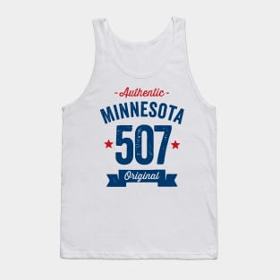 Authentic Minnesota 507 Area Code Tank Top